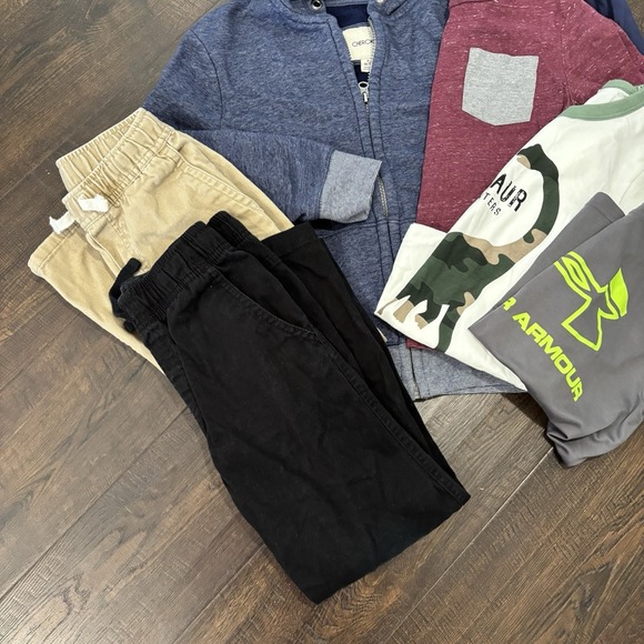 Boys Sz 6/7 Clothes Lot - Tops & Bottoms - Picture 2 of 4